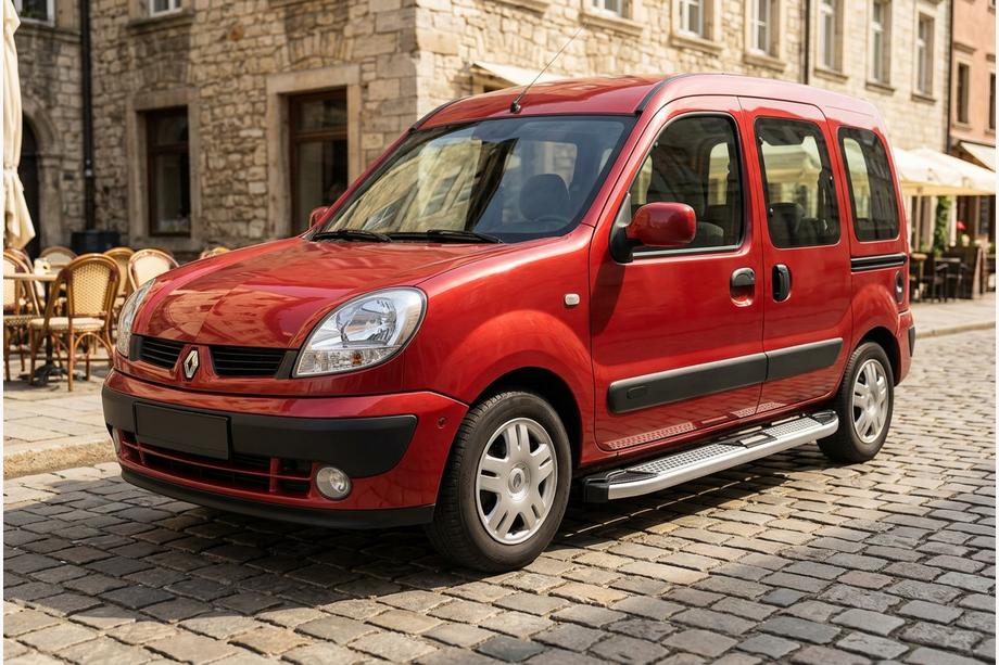 Renault Kangoo 1998–2008 Mevsim Grey bočne stopnice (2 kos, aluminij) Image