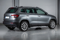 Skoda Karoq 2018– Mevsim Grey bočne stopnice (2 kos, aluminij) fotografija 1