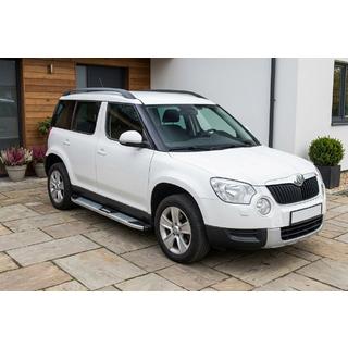 Mevsim Grey bočne stopnice (2 kos, aluminij) Skoda Yeti 2009–2017 fotografija 1