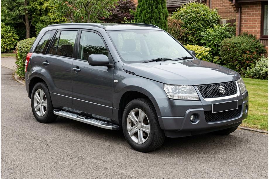 Suzuki Grand Vitara 2005–2017 Mevsim Grey bočne stopnice (2 kos, aluminij) Image