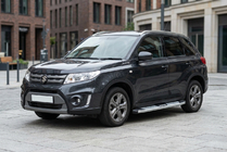 Suzuki Vitara 2015– Mevsim Grey bočne stopnice (2 kos, aluminij) fotografija 1