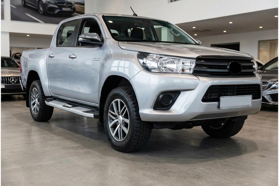 Toyota Hilux 2015– Mevsim Grey bočne stopnice (2 kos, aluminij) Image