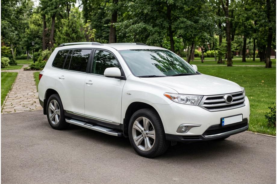 Toyota Highlander 2008–2013 Mevsim Grey bočne stopnice (2 kos, aluminij) Image