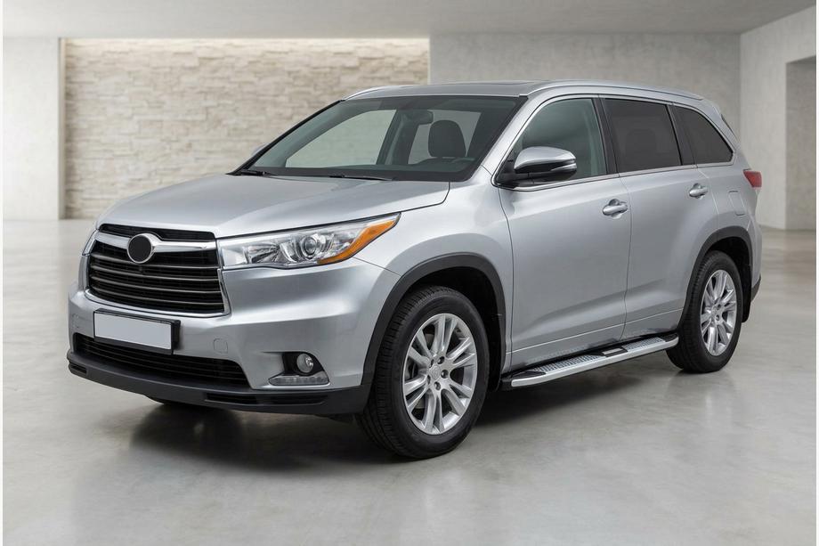 Toyota Highlander 2013–2019 Mevsim Grey bočne stopnice (2 kos, aluminij) Image