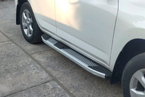 Toyota Rav 4 2006–2013 Mevsim Grey bočne stopnice (2 kos, aluminij) fotografija 1