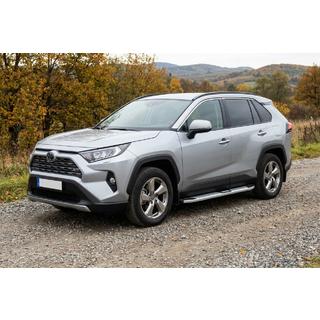 Mevsim Grey bočne stopnice (2 kos, aluminij) Toyota Rav 4 2019–2025 fotografija 1