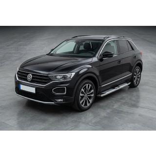 Mevsim Grey bočne stopnice (2 kos, aluminij) Volkswagen T-Roc 2017–2025 fotografija 1