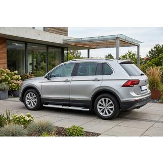 Mevsim Grey bočne stopnice (2 kos, aluminij) Volkswagen Tiguan 2016–2023 fotografija 1