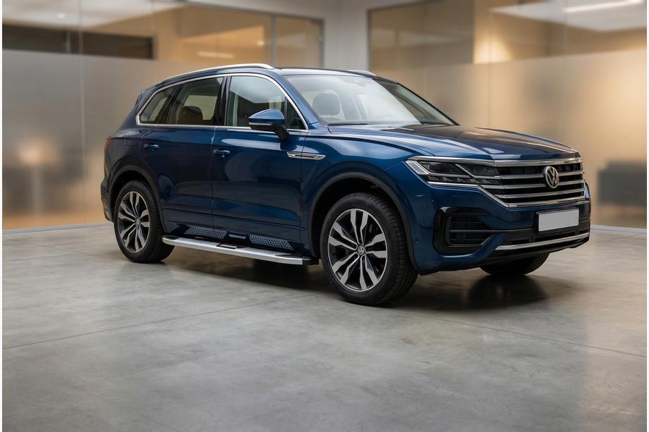 Volkswagen Touareg 2018– Mevsim Grey bočne stopnice (2 kos, aluminij) Fotografija 1