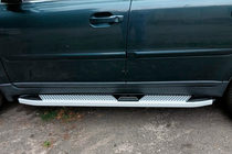 Volvo XC90 2002–2014 Mevsim Grey bočne stopnice (2 kos, aluminij) fotografija 3
