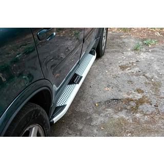 Mevsim Grey bočne stopnice (2 kos, aluminij)