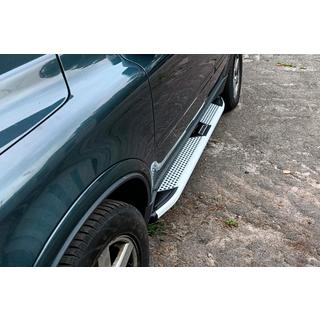 Mevsim Grey bočne stopnice (2 kos, aluminij) Volvo XC90 2002–2014 fotografija 4