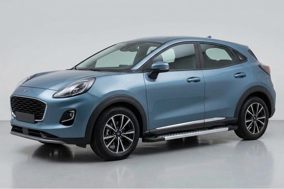 Ford Puma 2019– Stranske stopnice Vision New Grey (2 kos, aluminij) Image