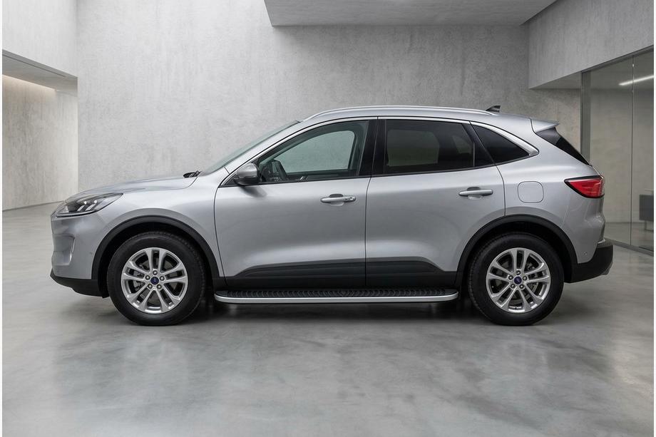 Ford Kuga/Escape 2019– Stranski pragovi Tayga Grey (2 kosa, aluminij) Image