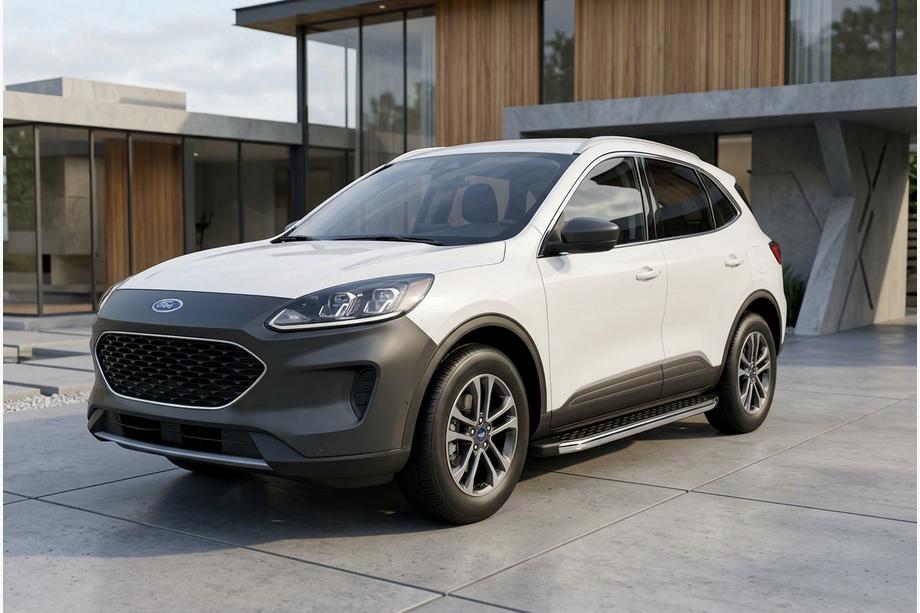 Ford Kuga/Escape 2019– Stranske stopnice BlackLine (2 kos, aluminij) Image