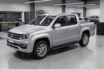 Volkswagen Amarok 2010–2022 Maya V2 Black bočne stopnice (2 kos, aluminij) fotografija 1