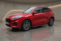 Ford Kuga/Escape 2019– Bočne stopnice Maya Red (2 kos, aluminij) fotografija 1