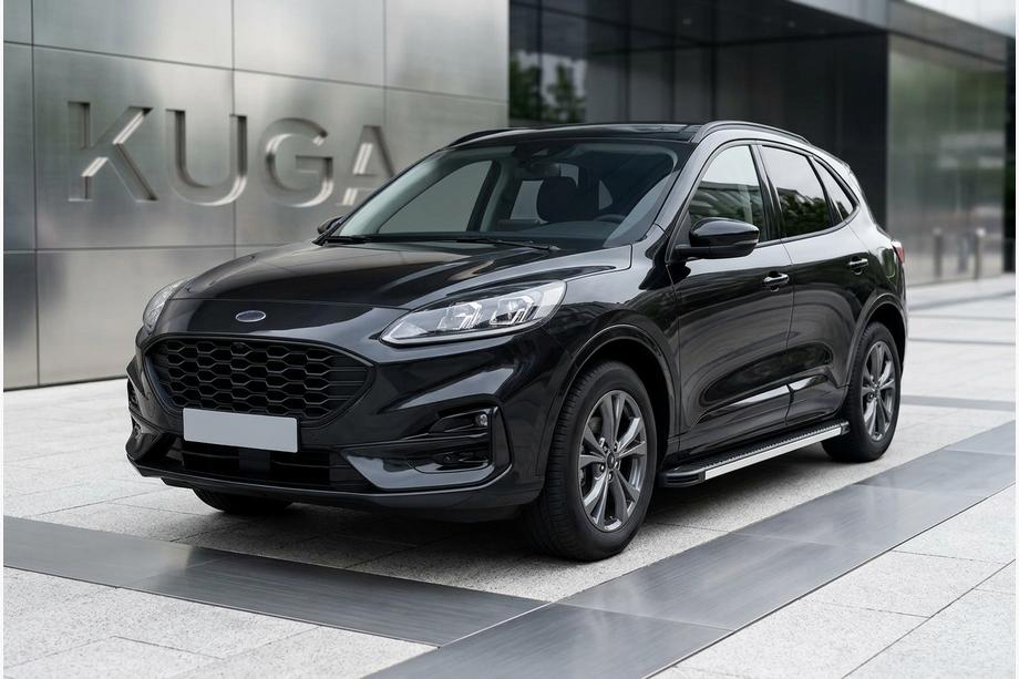 Ford Kuga/Escape 2019– Stranske stopnice Maya V1 (2 kosa, aluminij) Image