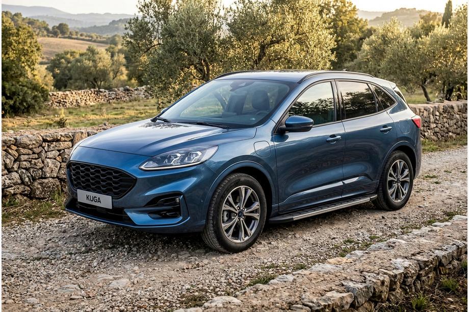 Ford Kuga/Escape 2019– Bočne stopnice Duru (2 kosa, aluminij) Image