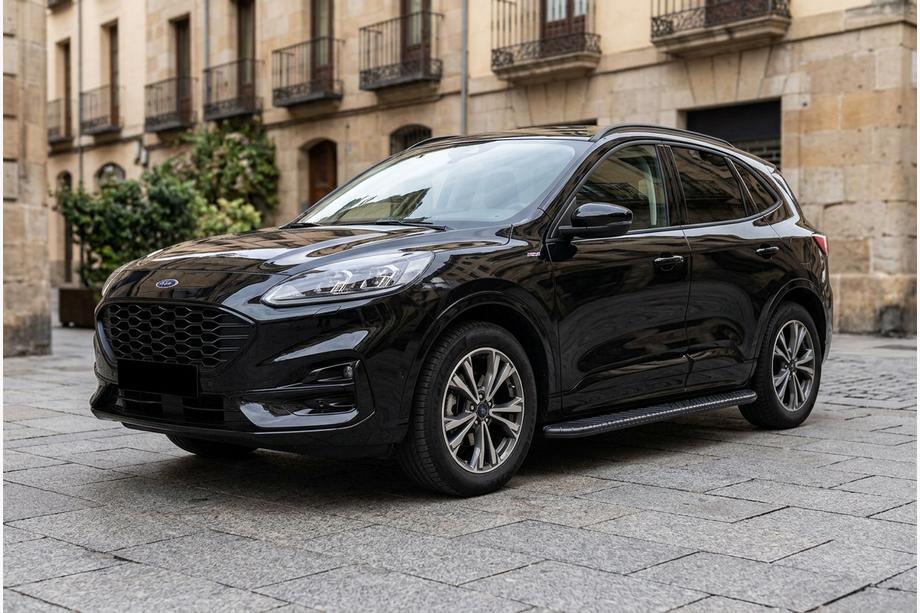 Ford Kuga/Escape 2019– Stranske stopnice Bosphore Black (2 kos, aluminij) Image