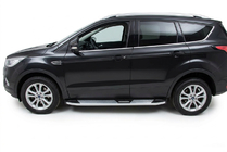 Ford Kuga/Escape 2013–2019 Mevsim Grey bočne stopnice (2 kos, aluminij) fotografija 1