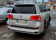 Toyota Land Cruiser 200 2007–2021 Zadnji odbijač 2016+ za lakiranje (Kitajska) fotografija 1