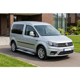 Mevsim Grey bočne stopnice (2 kos, aluminij) Volkswagen Caddy 2015–2020 fotografija 1