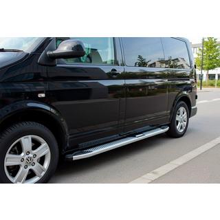 Mevsim Grey bočne stopnice (2 kos, aluminij) Volkswagen T5 2010–2015 fotografija 1