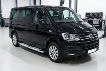 Volkswagen T6 2015–2024 Mevsim Grey bočne stopnice (2 kos, aluminij) fotografija 1