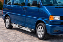 Volkswagen T4 Caravelle/Multivan 1990–2003 Mevsim Grey bočne stopnice (2 kos, aluminij) fotografija 1