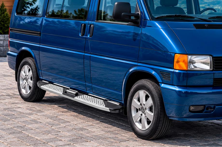Volkswagen T4 Caravelle/Multivan 1990–2003 Mevsim Grey bočne stopnice (2 kos, aluminij) Image