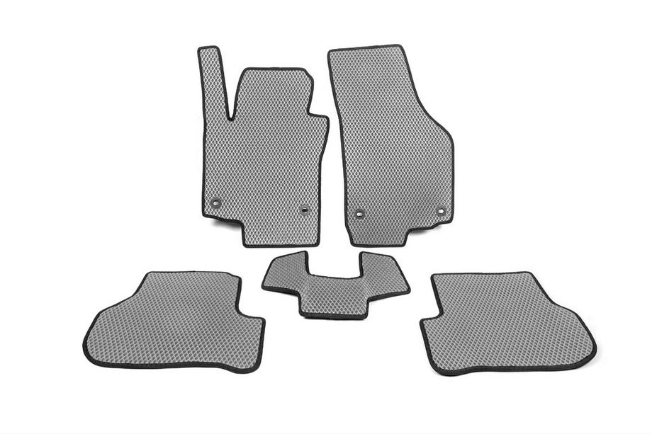 Volkswagen Golf 5 2003–2009 EVA avto preproge (sive) Image
