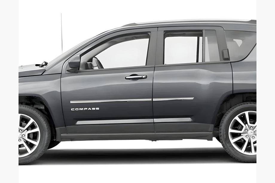 Jeep Compass 2006–2016 OmsaLine vratne letvice (nerjavno jeklo) Image