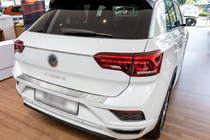 Volkswagen T-Roc 2017–2025 Zaščitna letev zadnjega odbijača Carmos (nerjavno jeklo) fotografija 1