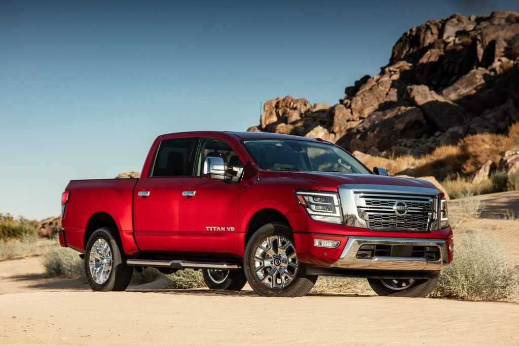 Test prenovljenega pickupa Nissan Titan