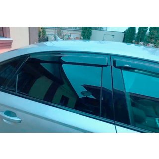 Deflektorji oken Sedan (4 kos, HIC) Audi A6 C7 2011–2017 fotografija 4