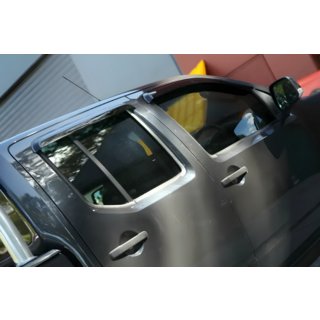 Deflektorji oken (4 kosi, HIC) Nissan Navara 2006–2015 fotografija 3