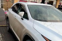 Lexus RX 2016–2022 Vetrni deflektorji oken s krom letvijo LONG (4 kos, HIC) fotografija 1