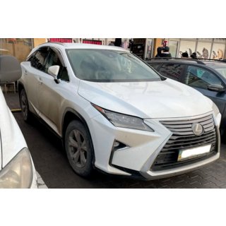 Vetrni deflektorji oken s krom letvijo LONG (4 kos, HIC) Lexus RX 2016–2022 fotografija 3