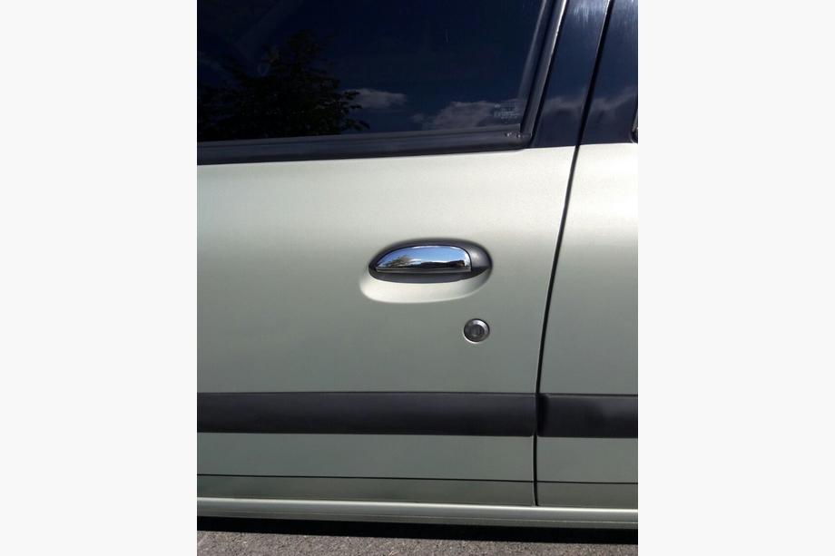 Renault Symbol 1999–2008 Kromirane prevleke za kljuke (nerjaveče jeklo) 4 kos, Carmos – turško nerjavno jeklo Image