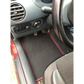 EVA avto tepihi za notranjost (črni, 2 kos) Renault Kangoo 1998–2008 fotografija 2