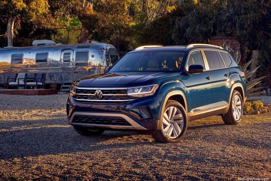 Posodobljeni sedemsedežni crossover Volkswagen Atlas
