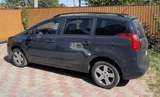 Peugeot 5008 2009–2016 OmsaLine Solid strešne sani (2 kosa, črne) fotografija 1