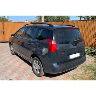OmsaLine Solid strešne sani (2 kosa, črne) Peugeot 5008 2009–2016 fotografija 3