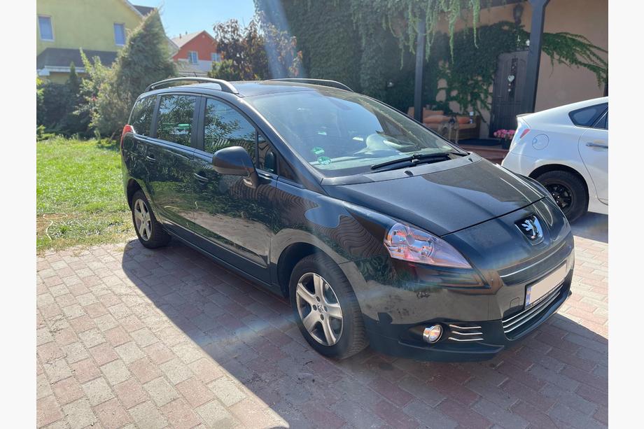 Peugeot 5008 2009–2016 OmsaLine Solid strešne sani (2 kosa, črne) Fotografija 5