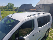 Peugeot Partner/Rifter 2019– OmsaLine Solid strešne sani (2 kosa, črne) fotografija 3