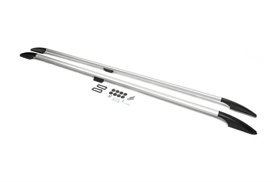 Ford Custom 2013–2022 OmsaLine Solid strešne vzdolžne letve (2 kosa, sivi) Image