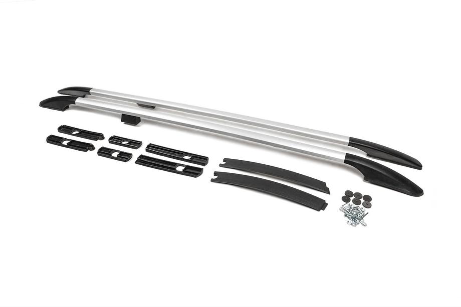 Ford Connect 2014–2021 OmsaLine Solid strešne vzdolžne letve (2 kosa, sivi) Image