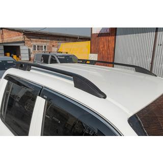 Strešne sani OmsaLine Sport (2 kosa, črne) Volkswagen Amarok 2010–2022 fotografija 1