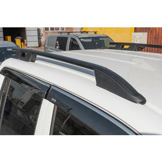 Strešne sani OmsaLine Sport (2 kosa, črne) Volkswagen Amarok 2010–2022 fotografija 4